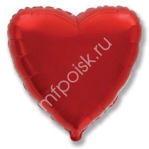 FM Мини Сердце RED 9"/23см