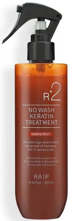 RAIP Спрей для волос с кератином несмываемый с ароматом грейпфрута R2 Treatment No Wash Keratin Grapefruit, 250 мл