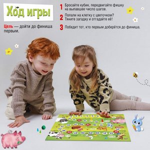 Настольная игра «игра-бродилка»