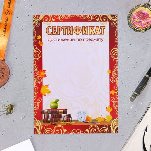 Папка «Портфолио ученика 5 - 9 класса», 8 грамот, А4