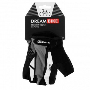 Перчатки велосипедные Dream Bike, с гелевыми вставками, мужские.