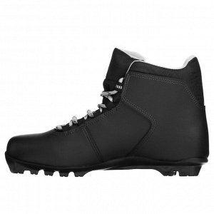 Ботинки лыжные Winter Star comfort, NNN, цвет чёрный, лого серый