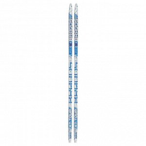Лыжи пластиковые, 185 см, цвета МИКС