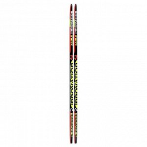 Лыжи пластиковые, 190 см, с насечкой, цвета МИКС