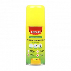 Аэрозоль Argus репеллентный от комаров, мошек, слепней, 100 мл