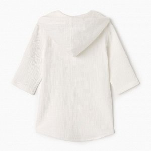 Рубашка (пончо) детская MINAKU цвет белый, рост