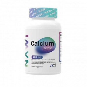 Кальций NAWI Calcium Citrate 500мг - 90 капс.