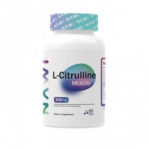 Цитруллин NAWI L-Citrulline Malate 342мг - 60 капс.
