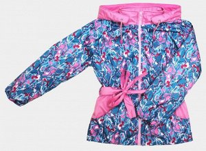 Куртка Куртка для девочек на флисе (FITSYSTEM Style Design F / DEWSPO PU MILKY подкладка FLEECE 180, цвет:морская волна, подойдут бр. 7067)