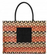Сумка EL*** ZZ-GB230802B beige/multicolor #Бежевый/Мультиколор