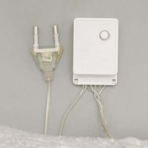 Светодиодная фигура «Оленёнок» 46*70*22 см, акрил, 100 LED, 8 режимов, 220 В, свечение белое