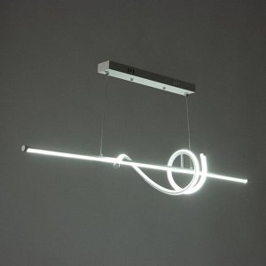 Светильник "Изгибы" LED 32Вт 6000К белый 100х18-100 см