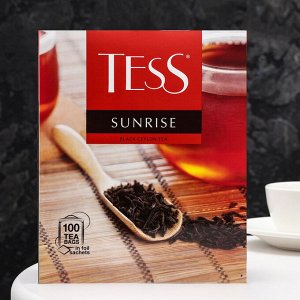 Чай Тесс Sunrise black tea , 100 пак*1,8 гр