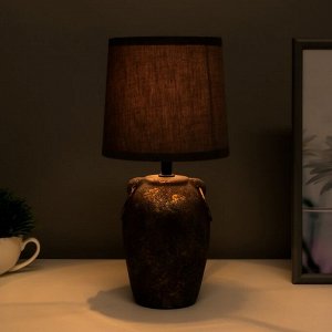 Настольная лампа 16561/1CF E14 40Вт кофе 15х15х31,5 см