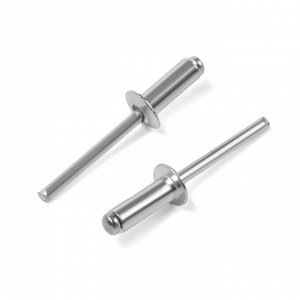 TUNDRA Заклёпки вытяжные ТУНДРА krep, алюминий-сталь, 4.8 х 14 мм, 50 шт.
