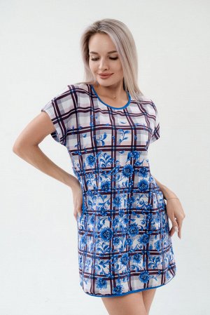 Туника женская Социал синий