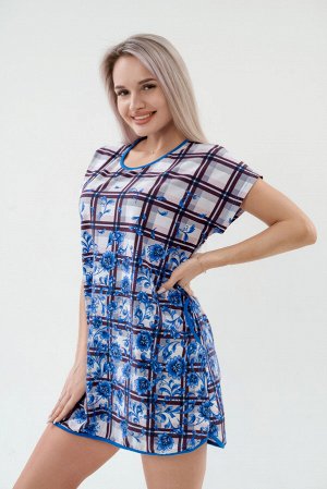 Туника женская Социал синий