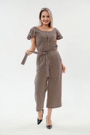 Комбинезон женский из кулирки Верена полоса