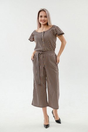 Комбинезон женский из кулирки Верена полоса