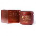 «Jigott» Snail Repair Cream Крем для лица Восстанавливающий, с экстрактом улитки, 100 гр.