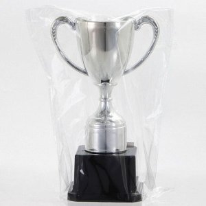 Кубок 113, наградная фигура, серебро, подставка пластик, 17.7 см