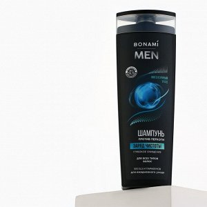 Шампунь для волос For men, заряд чистоты, 400 мл , BONAMI