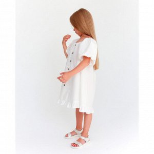 Платье детское KAFTAN Cute 38 (146-152 см), белое