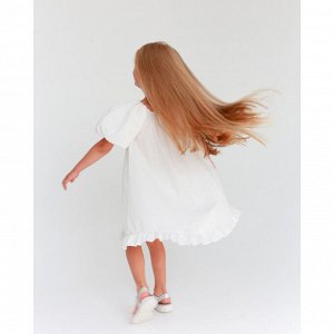 Платье детское KAFTAN Cute 38 (146-152 см), белое