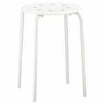 МАРИ Табурет, белый. (как МАРИУС IKEA)