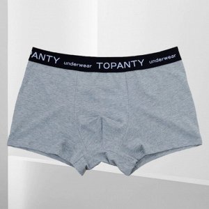 Мужские боксеры TOPANTY TP-8001, СЕРЫЙ МЕЛАНЖ