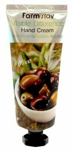 Farm Stay Visible Difference Olive Крем для рук с экстрактом оливы 100 мл