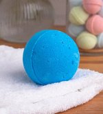 Шарик бомбочка бурлящая для ванны Мороженое ЧЕРНИЧНОЕ 120гр