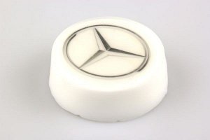 Мыло ручной работы с картинкой - Mercedes