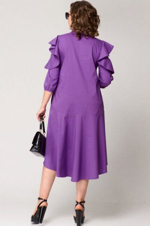 Платье  EVA GRANT 7299 фиолетовый