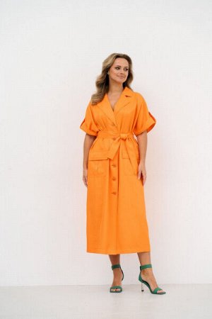 Платье  Avord V3688 оранжевый