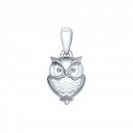 Серебряная подвеска с фианитом 94031530