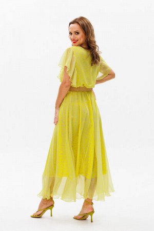 Платье  Anastasia 1085 лимонный