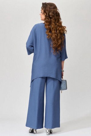 Блуза, брюки  Fita 1085 синий