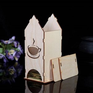 Чайный домик «Чашечка чая», дерево, заготовка для творчества