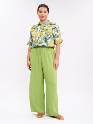 Брюки из вискозы BB70148GRN44