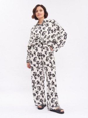 Брюки из штапеля BB70104CHR04