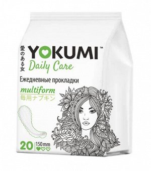 Прокладки женские ежедневные YOKUMI Daily Care Multiform 20 шт