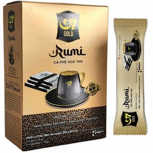 Кофе растворимый Голд Руми (Gold Rumi) 14 пак.*18 г (3 в 1)