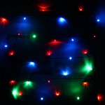 Гирлянда для дома 3,5м 36 ламп LED зелёный пров.,8 реж, IP-20, Мультицвет
