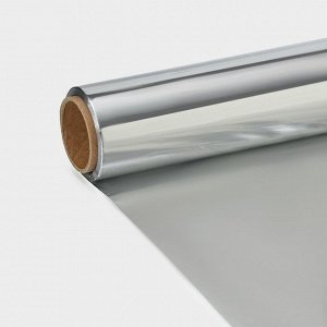 Фольга пищевая алюминиевая Доляна, универсальная, 44 см x 50 м, 11 мкм
