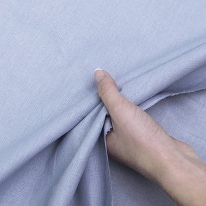 Ткань бязь ГОСТ Шуя 150 см 18600 цвет серый