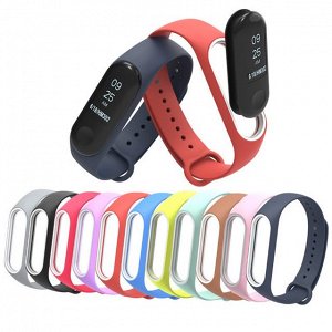 Двухцветный ремешок для mi band 3/4