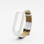 Кожаный ремешок для mi band 2 (микрофибра)