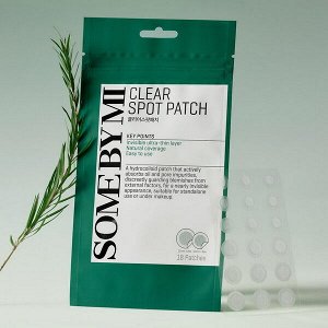 Локальные патчи против акне Some By Mi Clear Spot Patch, 18шт