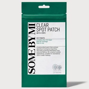 Локальные патчи против акне Some By Mi Clear Spot Patch, 18шт